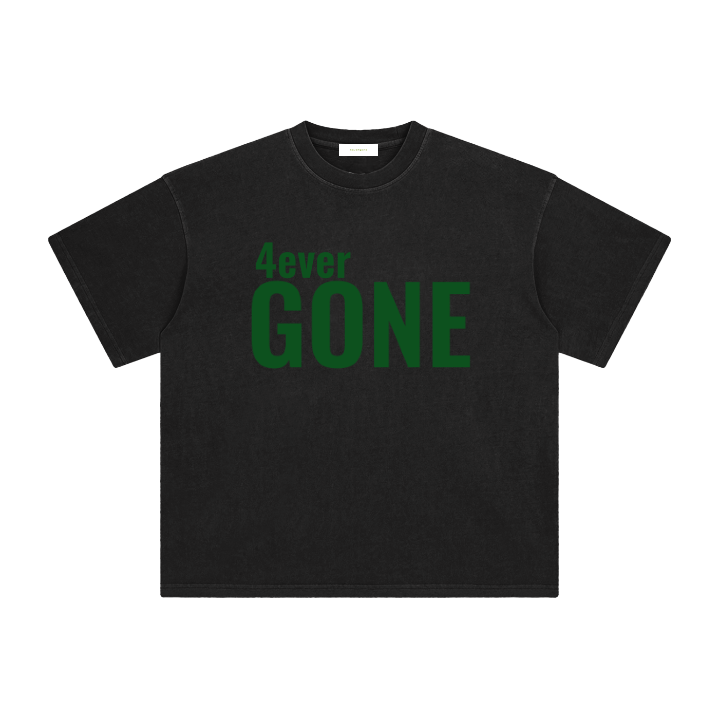 Blackngreen tee